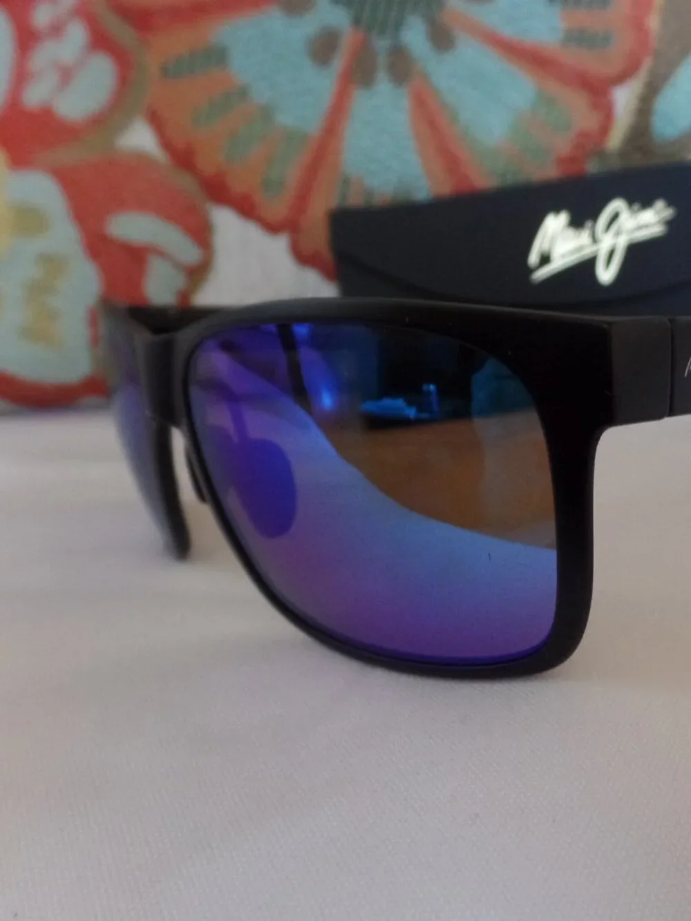 Maui Jim KANAIO COAST in Matte Black Frame w/Blue Hawaii Lens